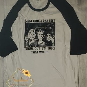 Baseball style tee shirt